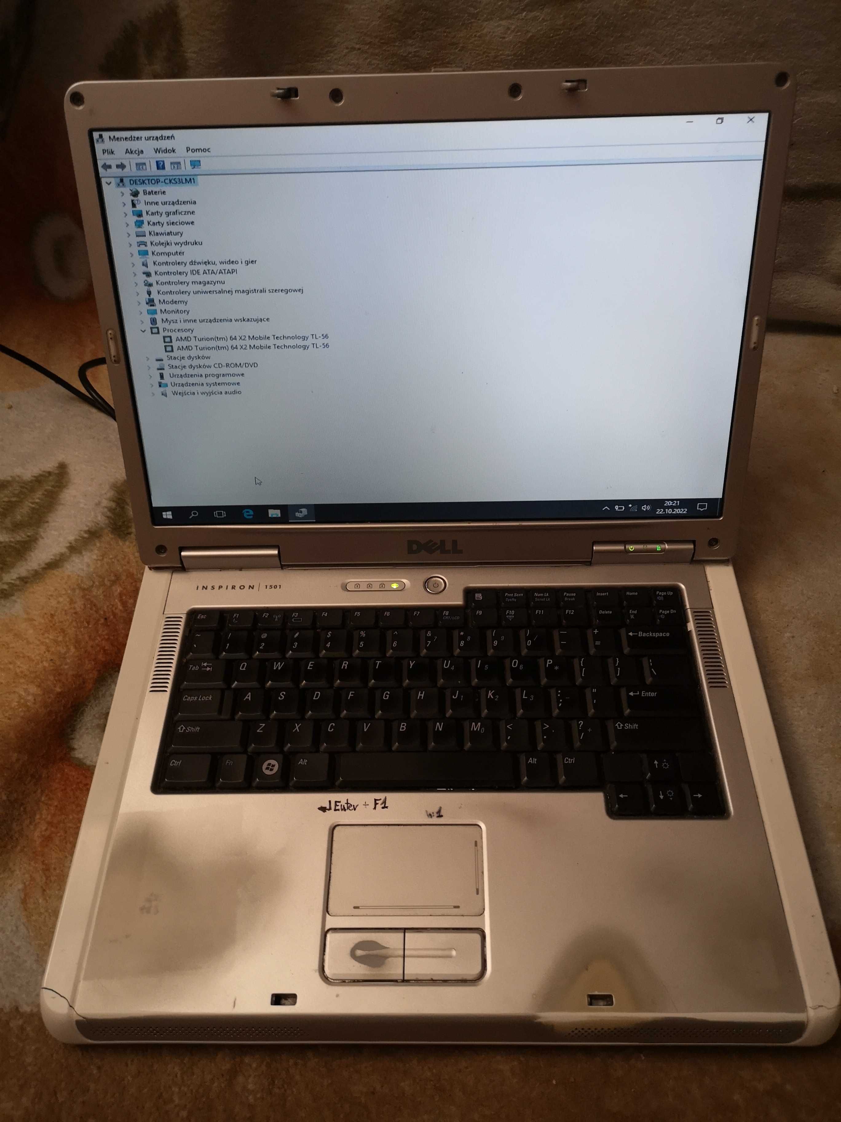 Laptop Dell Inspiron 1501