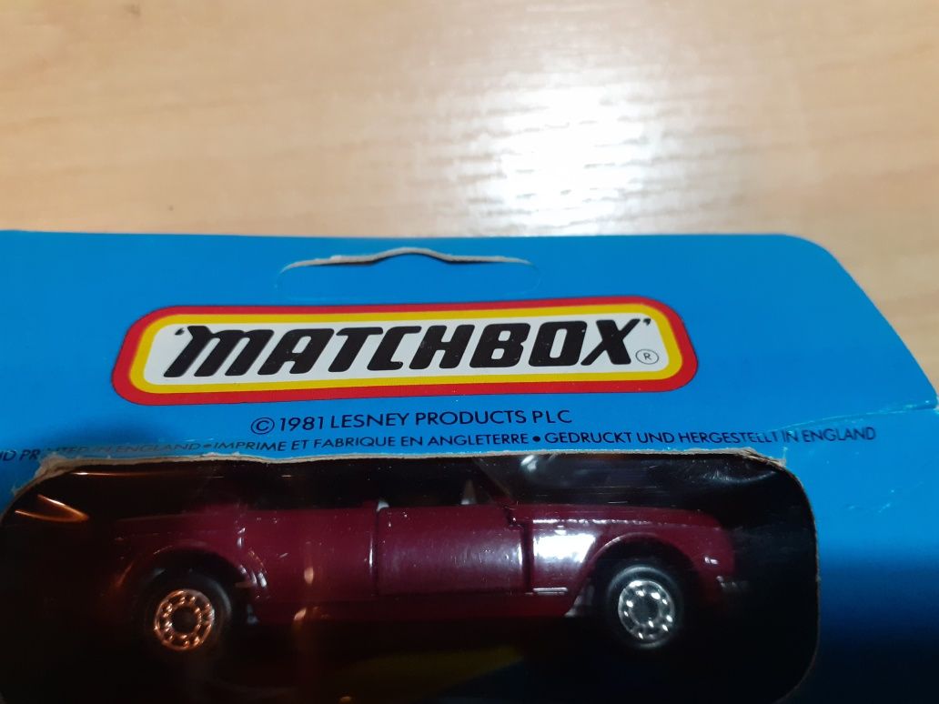 Miniatura antiga Matchbox Rolls Royce na caixa original