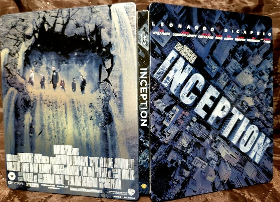 Фильмы разных жанров в Steelbook Blu Ray (Начало, 2012 и др)