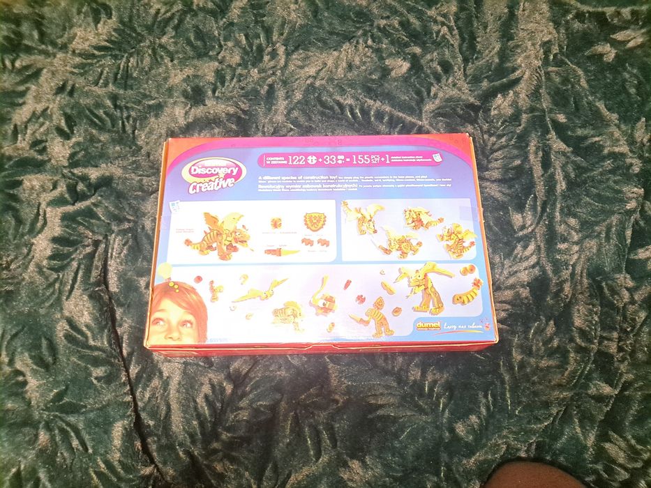 Klocki Puzzle piankowe Combat Dragon Smok Wojownik Bloco Dumel