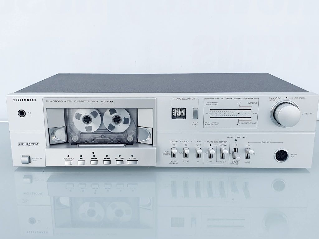 Magnetofon kasetowy Telefunken rc-200 vintage