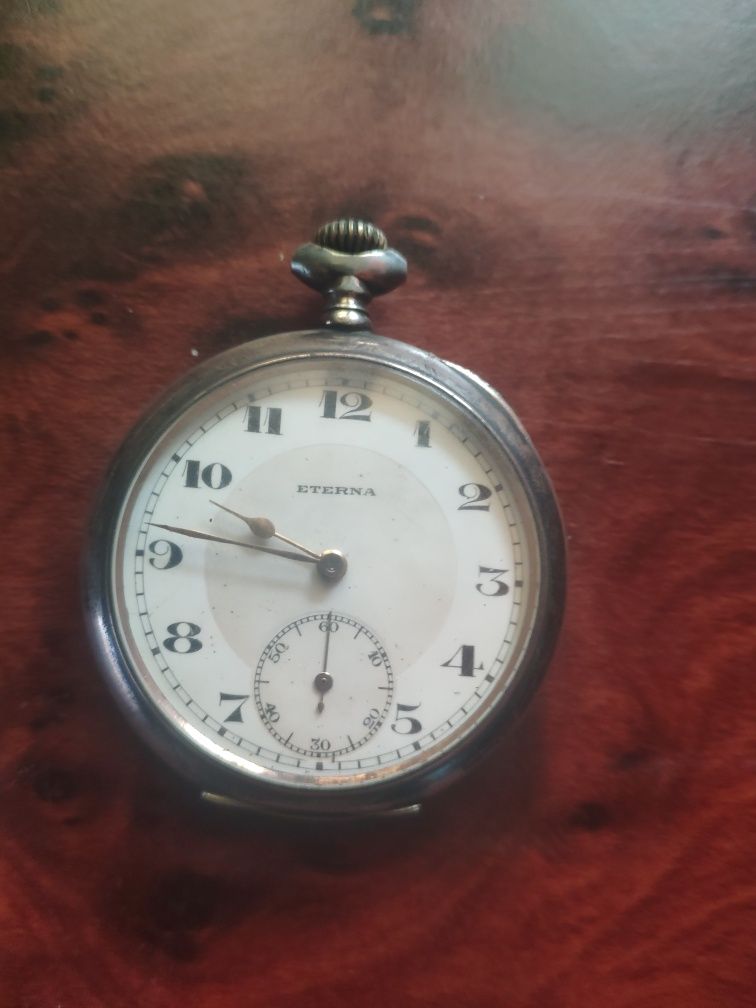 Sprzedam zegarek ETERNA srebro pr. 800 ,1920r