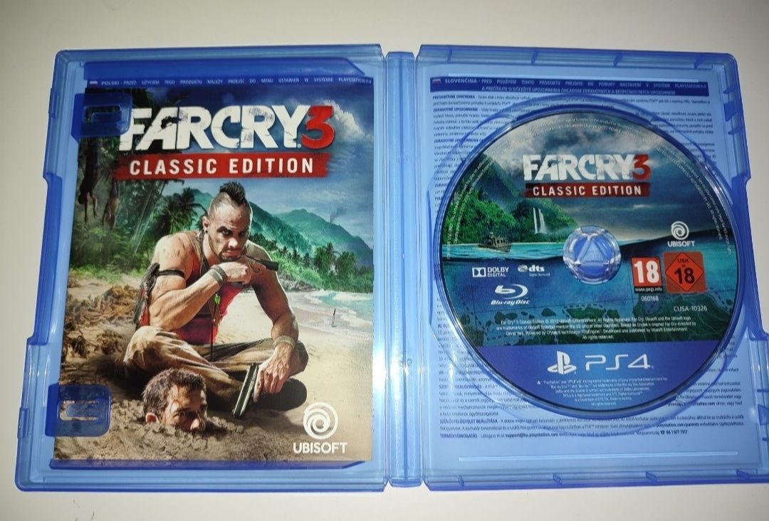 Gra Ps4 Farcry 3 PL gry PlayStation 4 UFC Sniper Mafia GTA V GOW GT 7