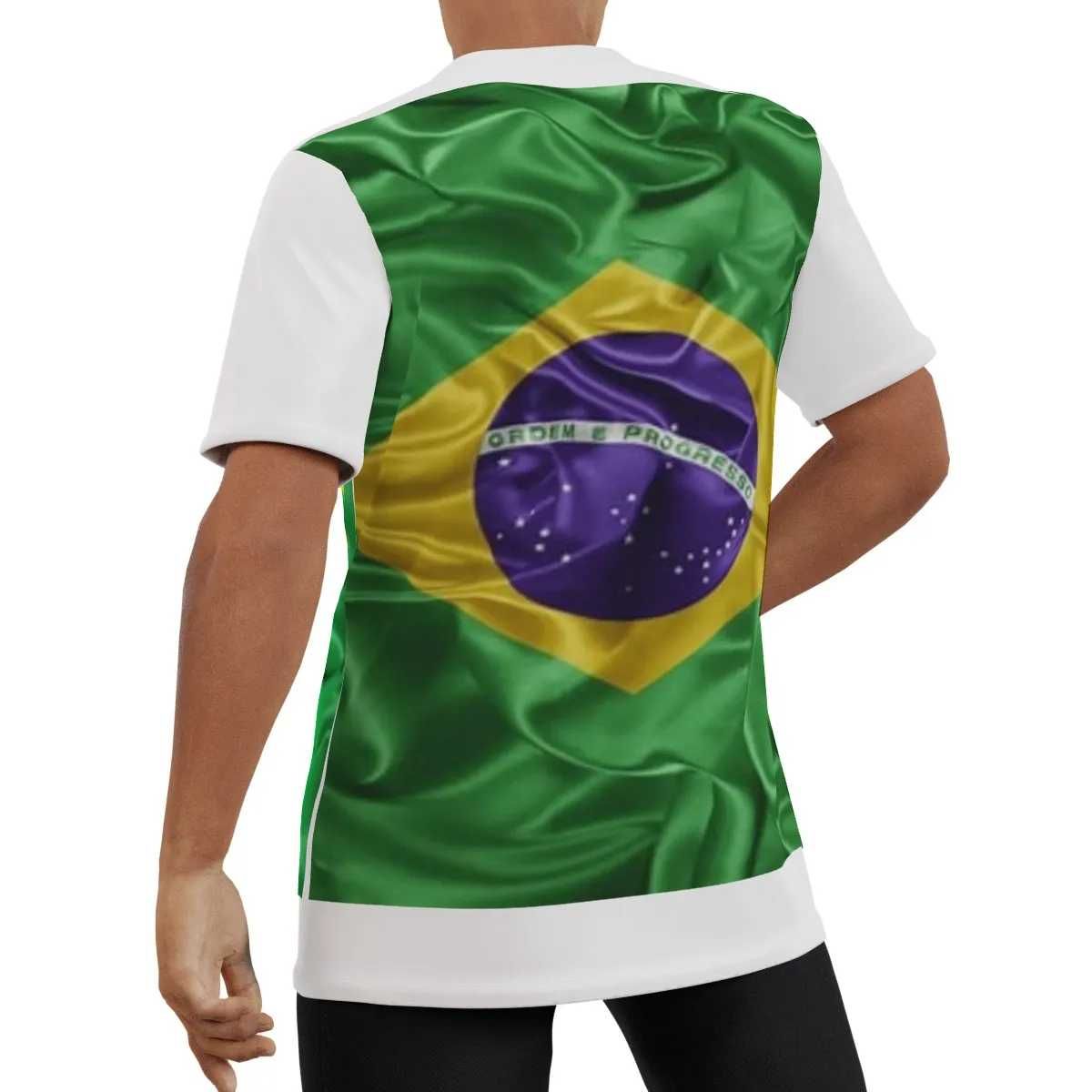 Brasil T-Shirt design único e exclusivo