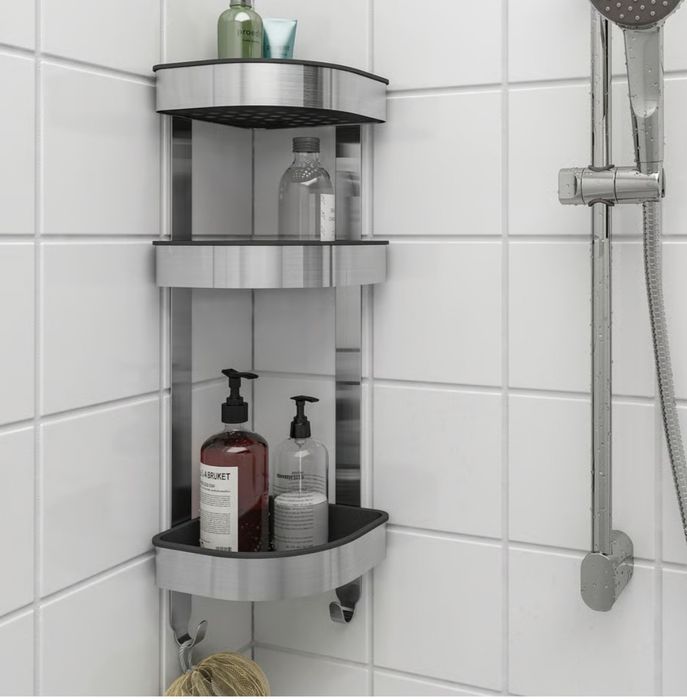 Półka ścienna narożna marki Ikea 19x58cm