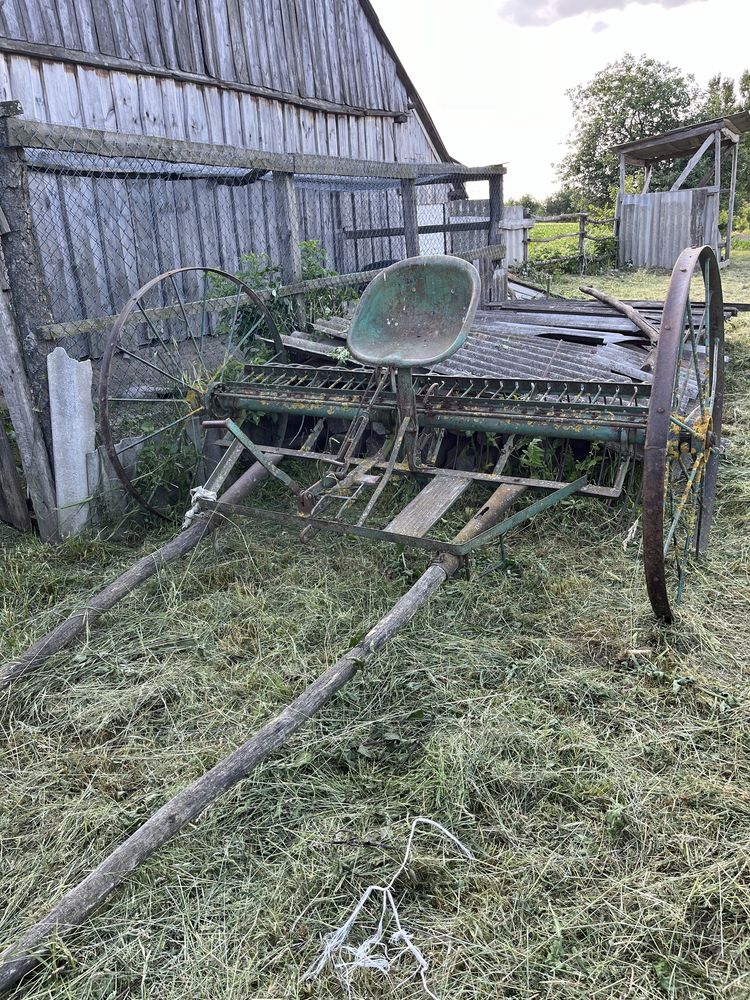 Продам кінну грабарку, сінокосарку (косілку та коплекопачку