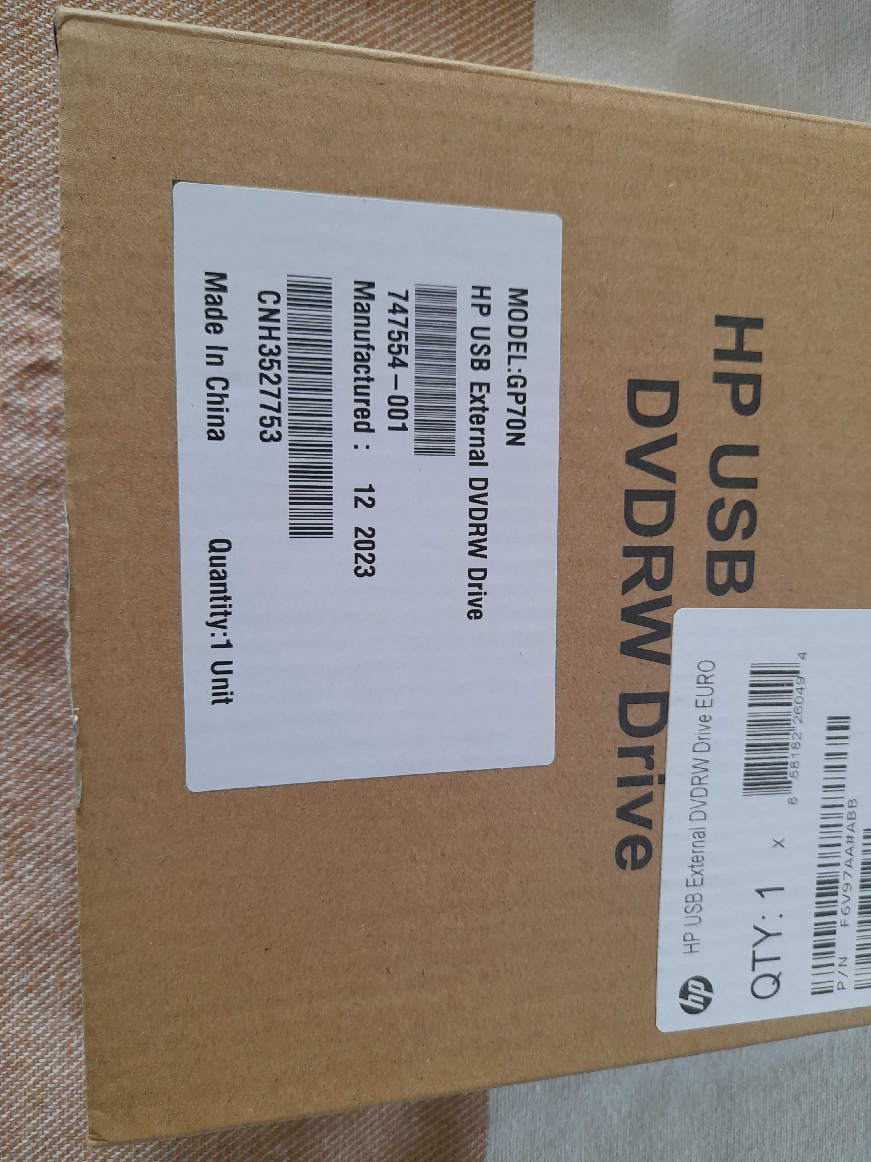 Nagrywarka DVD zewnętrzna HP GP70N