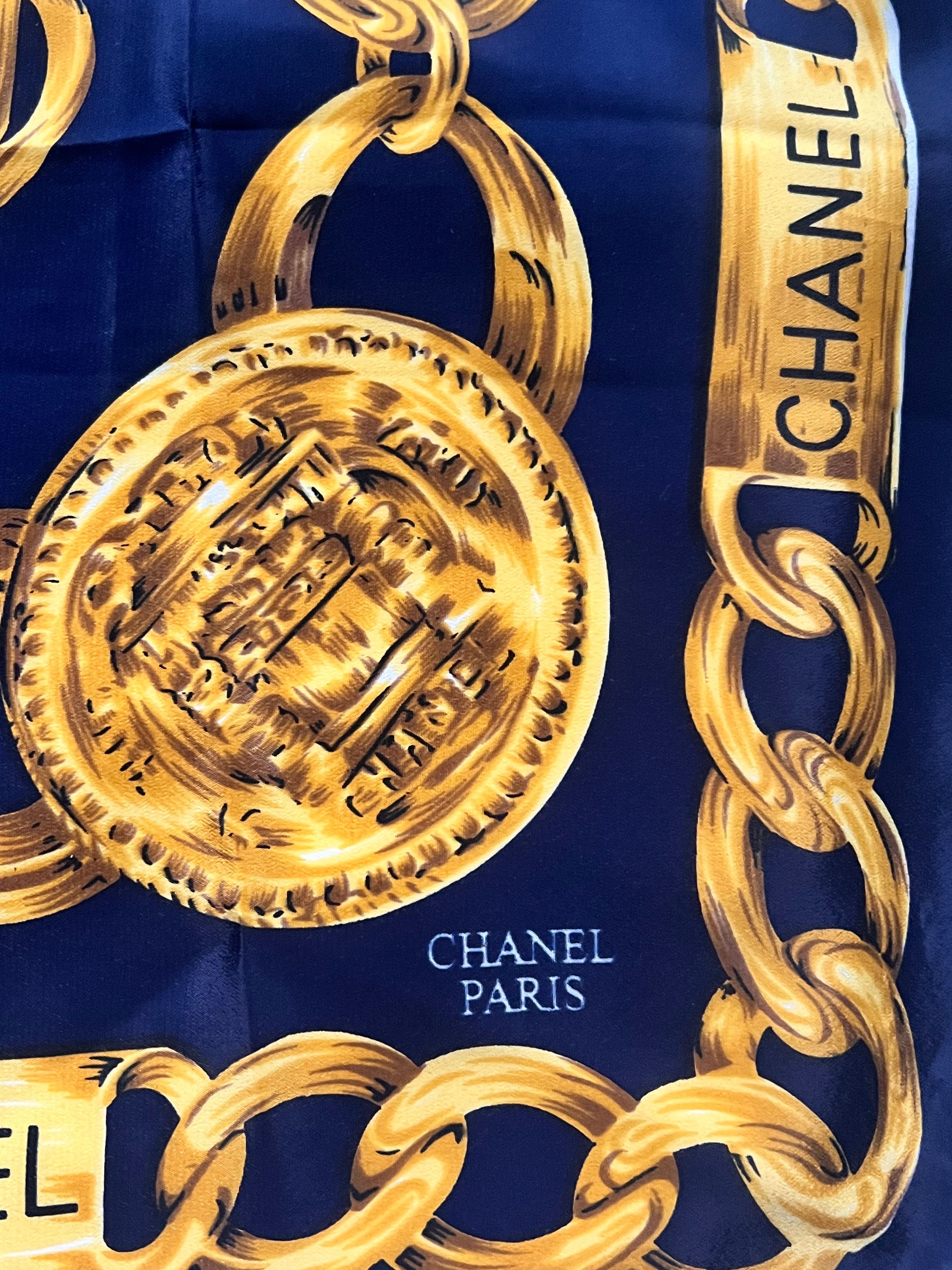 Apaszka Chanel vintage