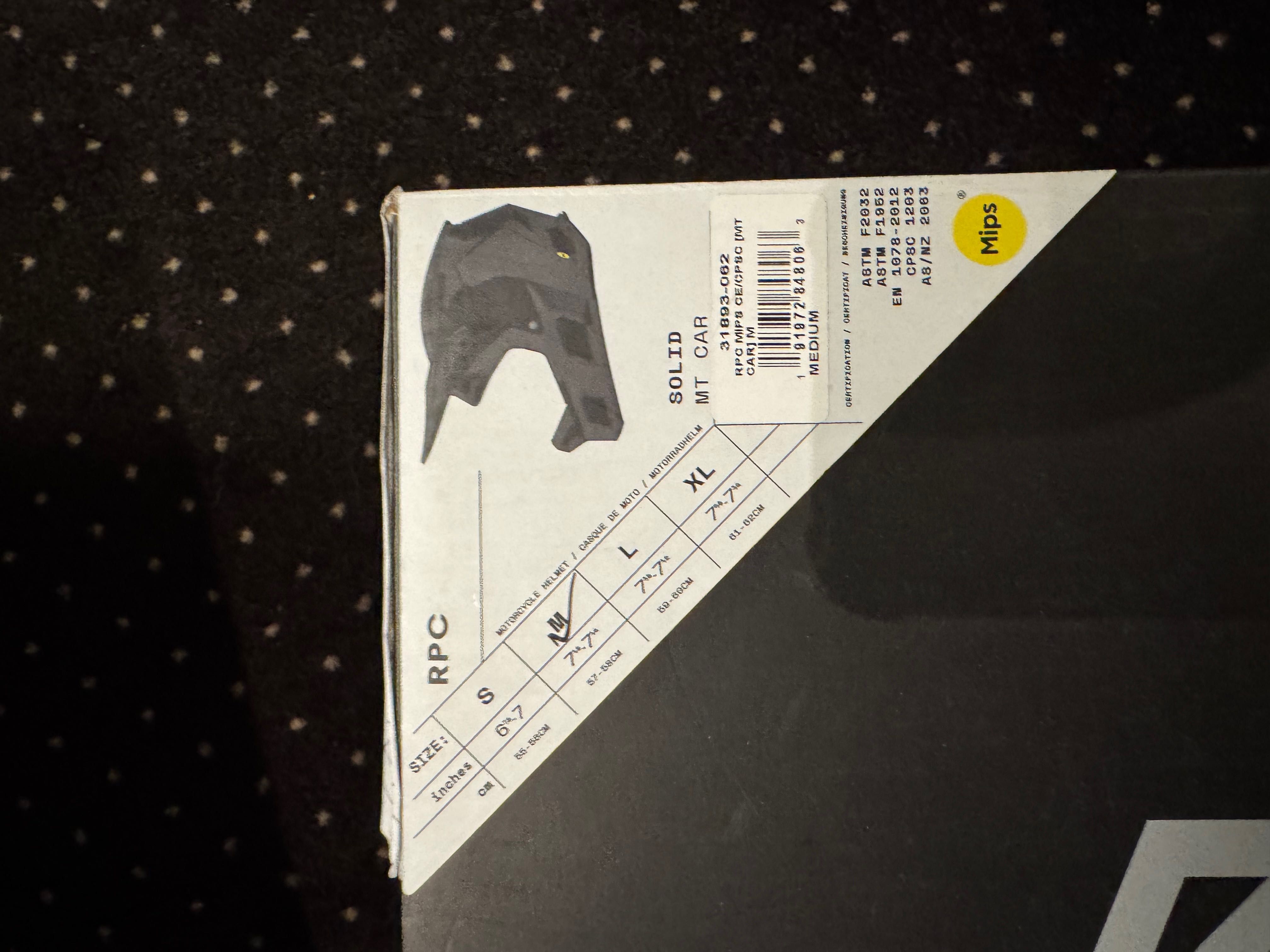 Kask Fox Rampage RPC Pro Carbon MIPS matte carbon