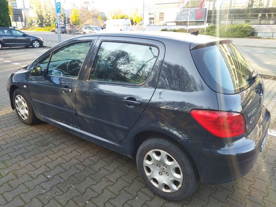 Peugeot 307 1.6 HDi rok 2007 dobre wyposażenie
