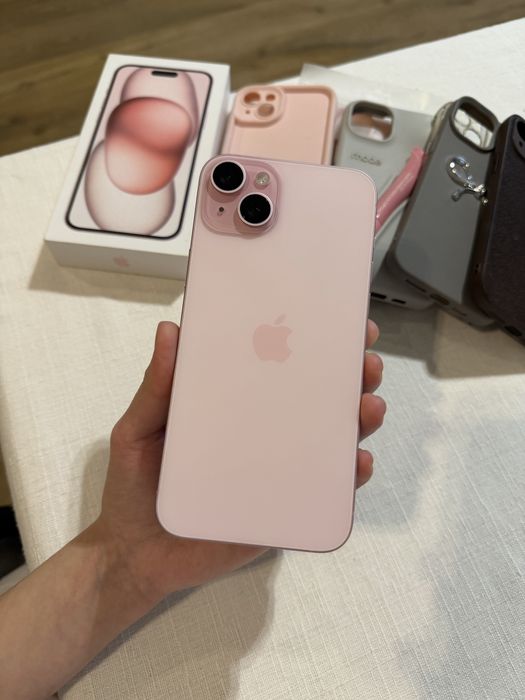 Iphone 15 plus pink 256 gb Айфон 15 плюс рожевий 256 гб