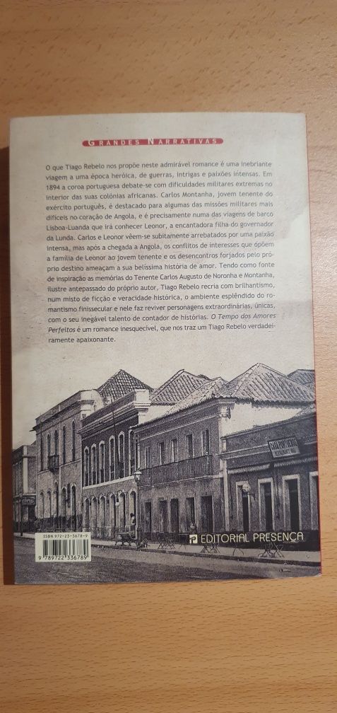 Livro de Tiago Rebelo