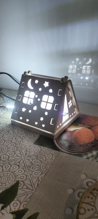 Нічничок з гіпсу