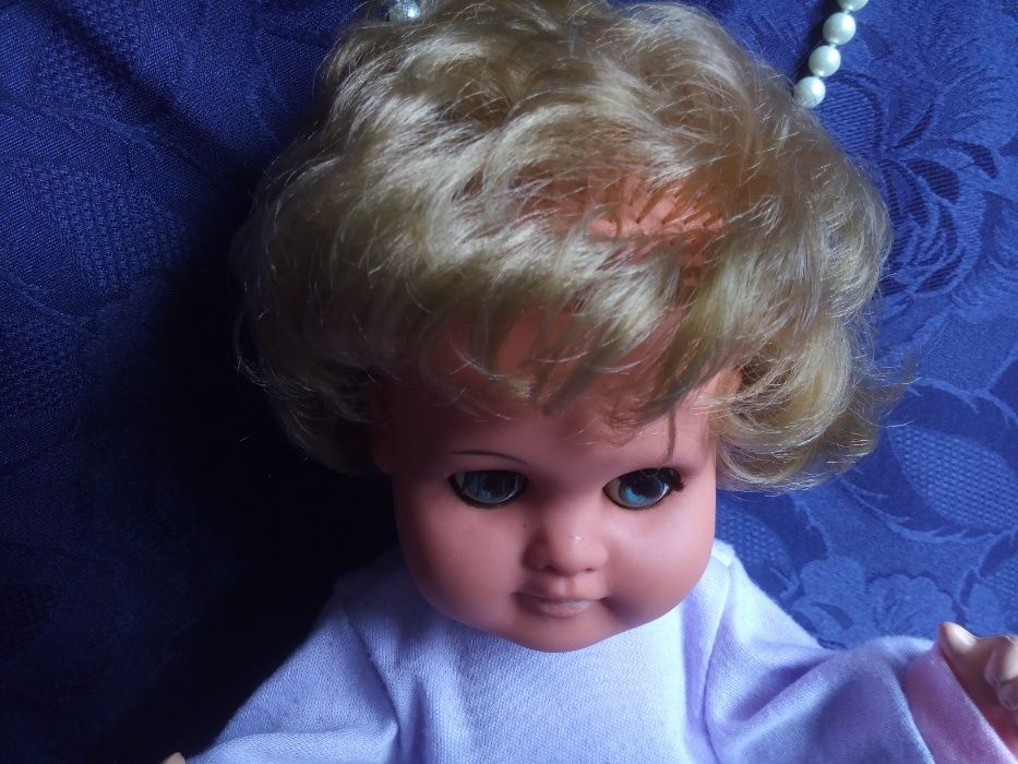 Кукла Cellba, Германия 50-е, целлулоид клеймо "Русалка", 34 см пупс
