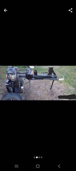 Łuparka hydrauliczna spalinowa