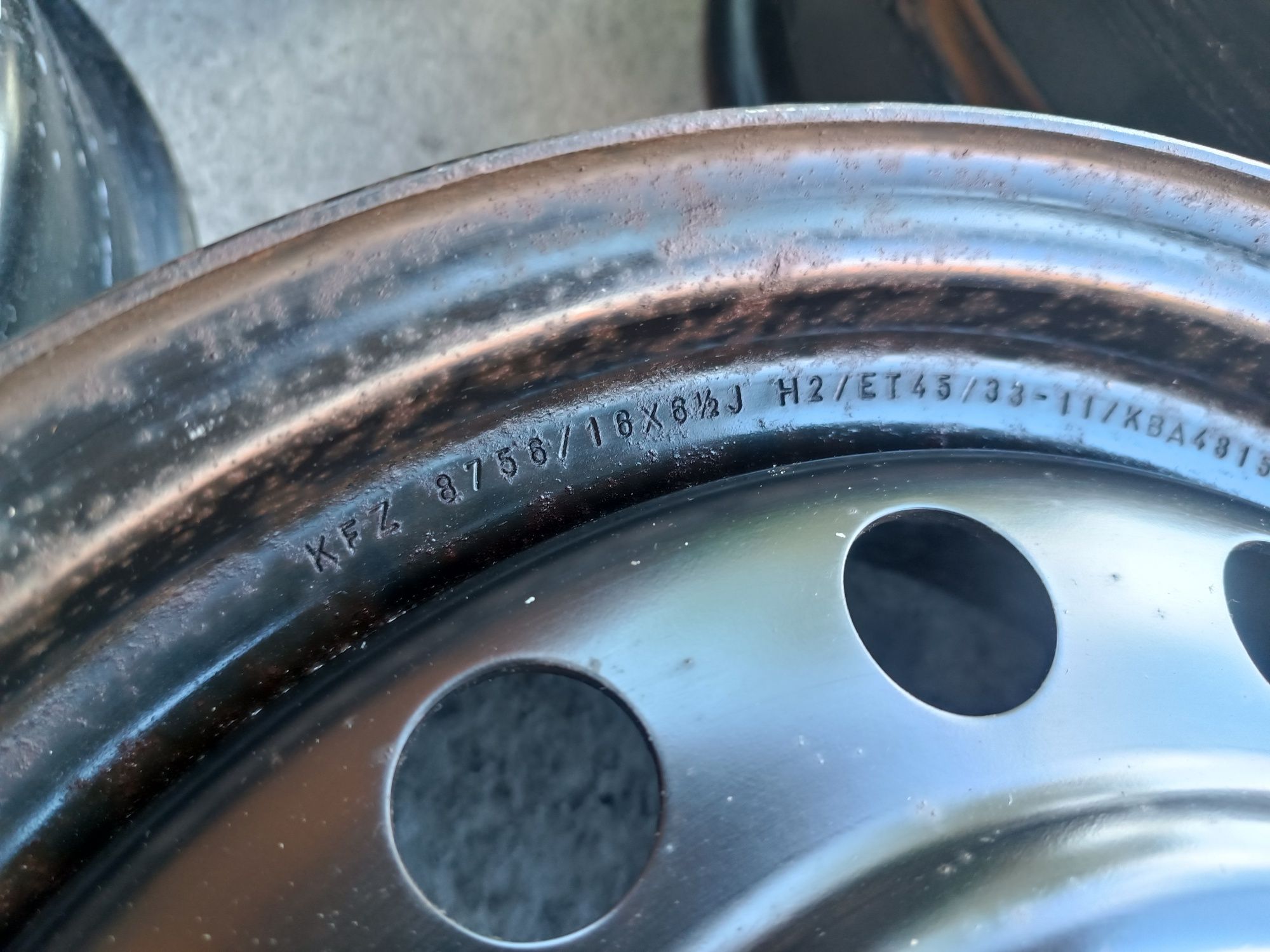 Металеві диски 5 114,3 R16 HYUNDAI