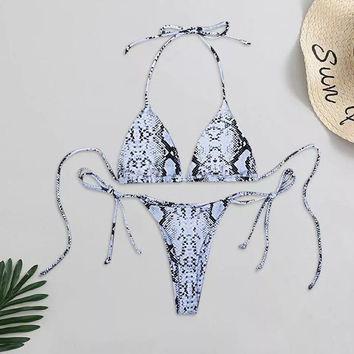 Bikini snake e Tie dye novos - S