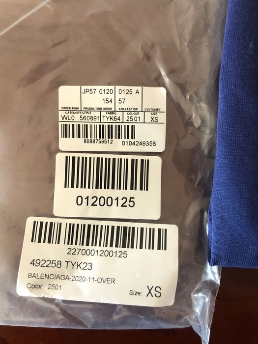 Balenciaga political tshirt