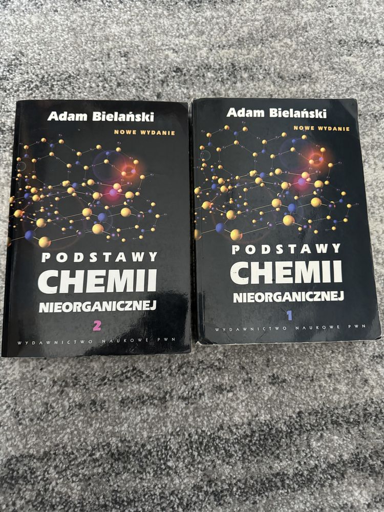 Podstawy chemii nieorganicznej tom1 i 2