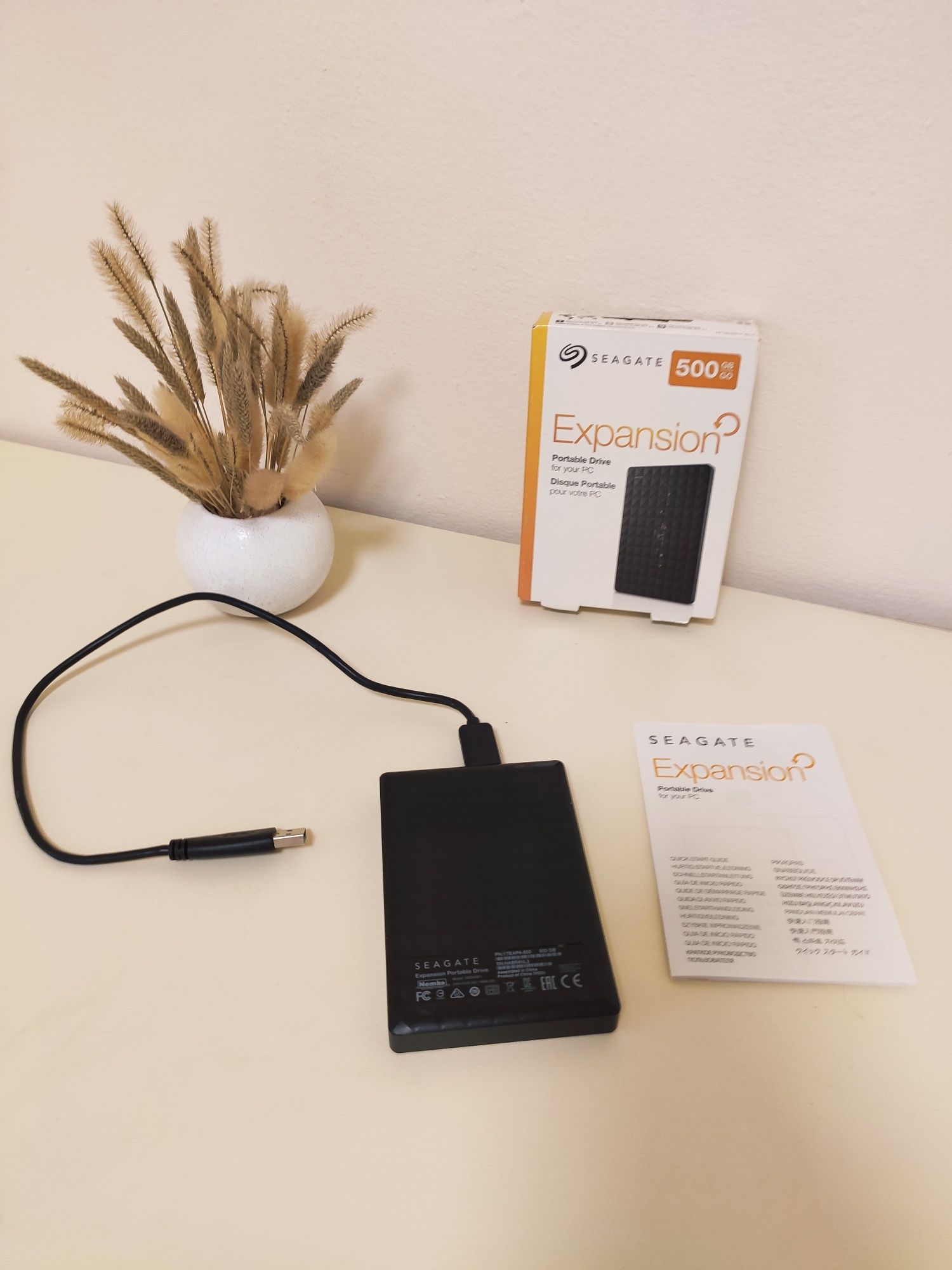 Зовнішній жорсткий диск Seagate Expansion  500GB