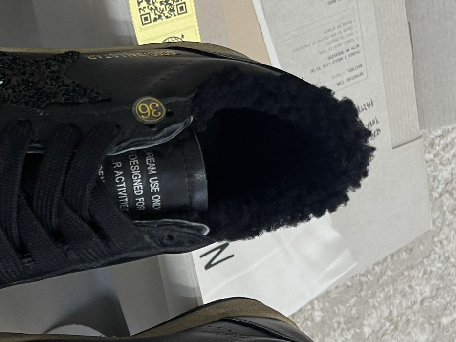 Кросівки golden goose з утепленням