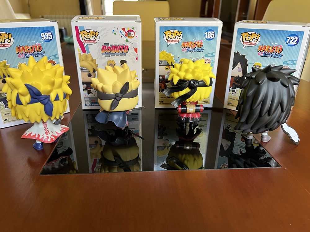 Funko Pop! Naruto - Minato, Boruto, Naruto, Madara