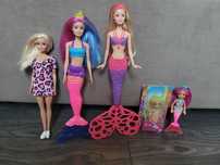 Zestaw lalki barbie syrenka syrenki nowa