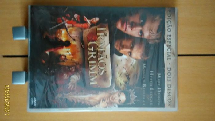 Dvd NOVO SELADO Os Irmãos Grimm 2 DISCOS com Heath Ledger Matt Damon