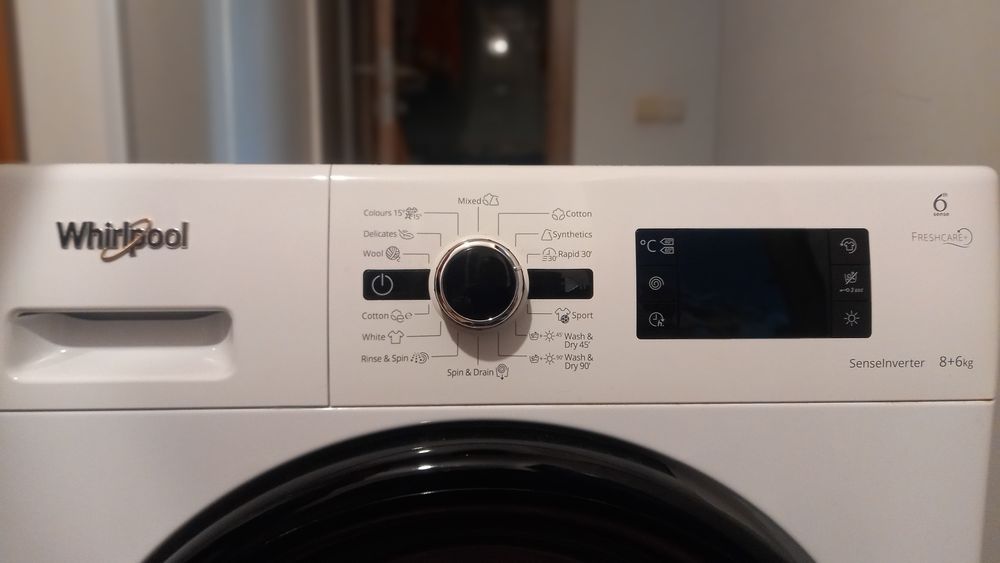 Прально-сушильна машина Wirlpool соло