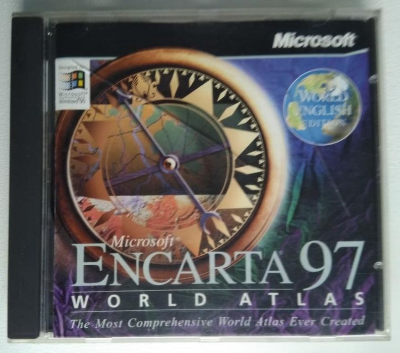 CD Rom – Atlas Mundial da Microsoft