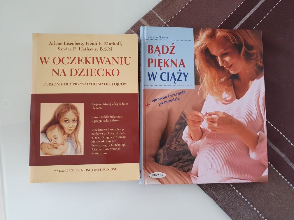 Książki o ciąży, w oczekiwaniu na dziecko, bądź piękna w ciąży