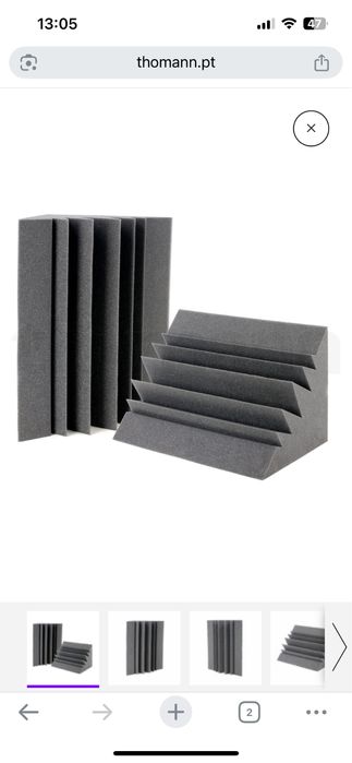 Bass traps acustico