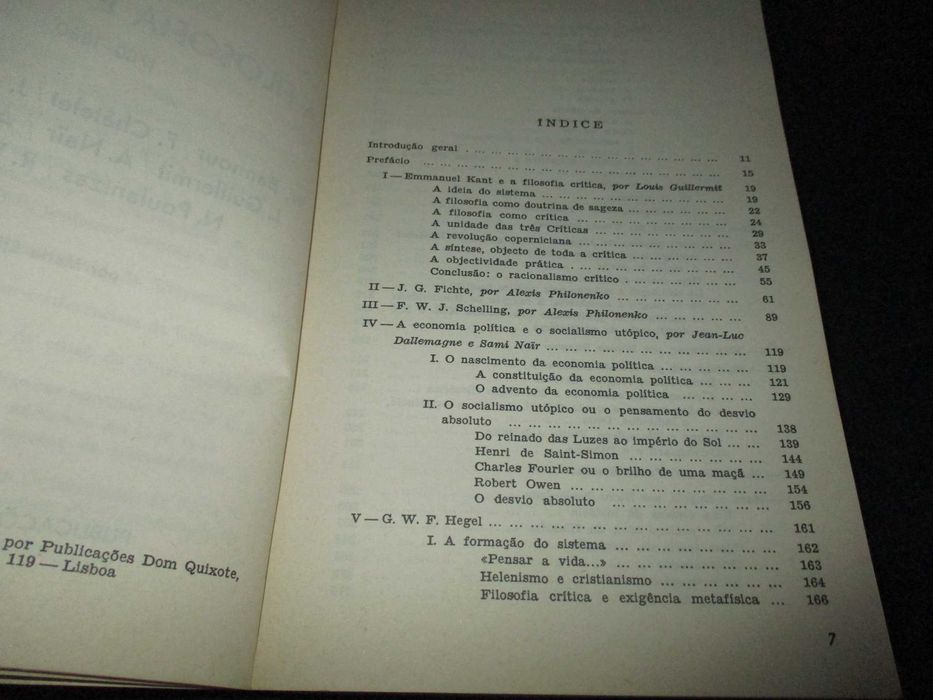Livro A Filosofia e a História 1780 a 1880 História da Filosofia