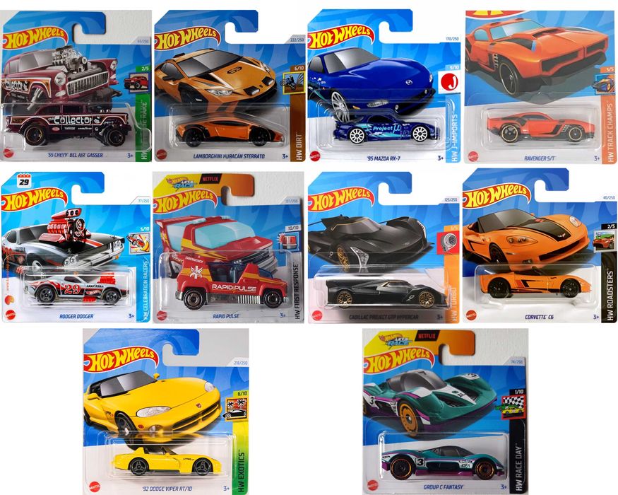 Машинки набор Hot Wheels Хот Вилс Matchbox