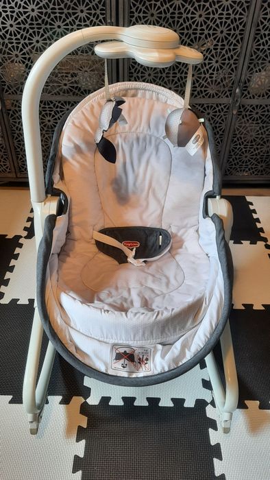 Leżaczek bujaczek kołyska z funkcją krzesełka Tiny Love 3w1