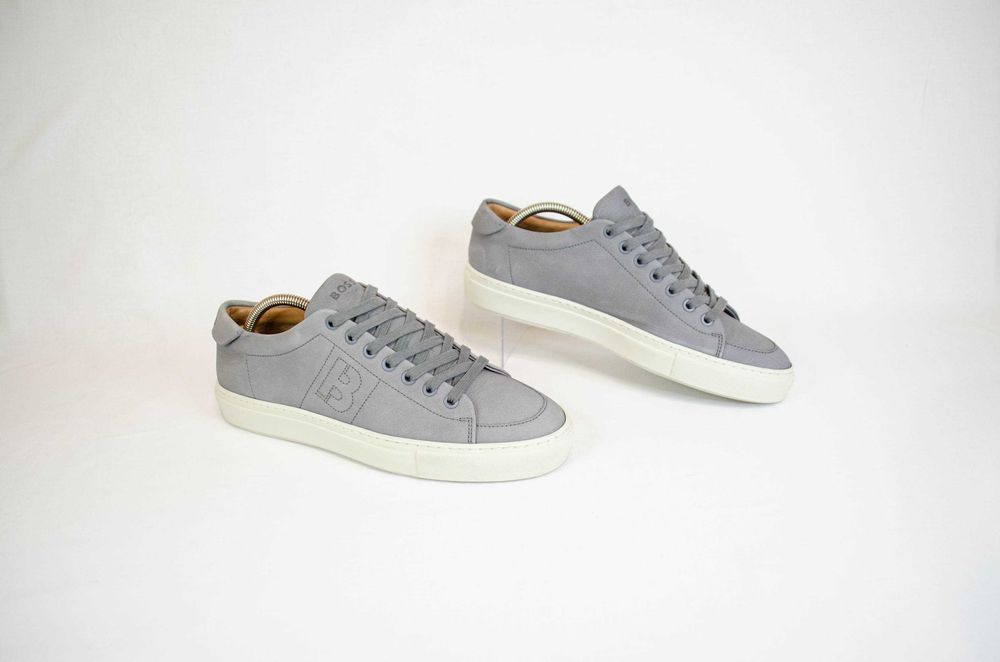 Boss Mirage Suede Trainers Кожаные Кроссовки Оригинал! р. 41-42 27 см