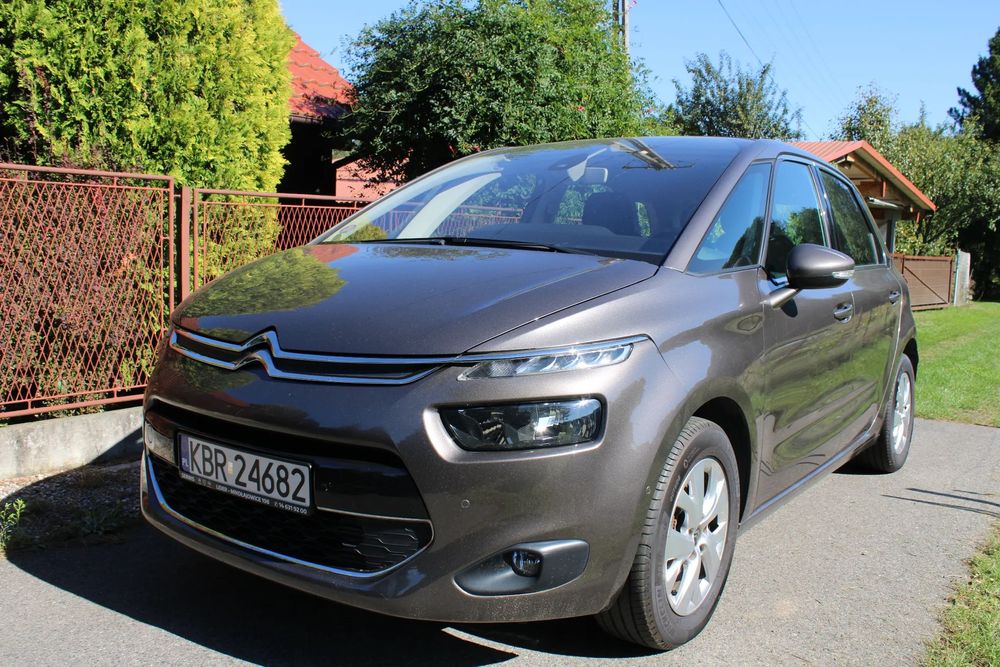 Citroën C4 Picasso Bezwypadkowy, niski przebieg, hak, zarejestrowany w Polsce