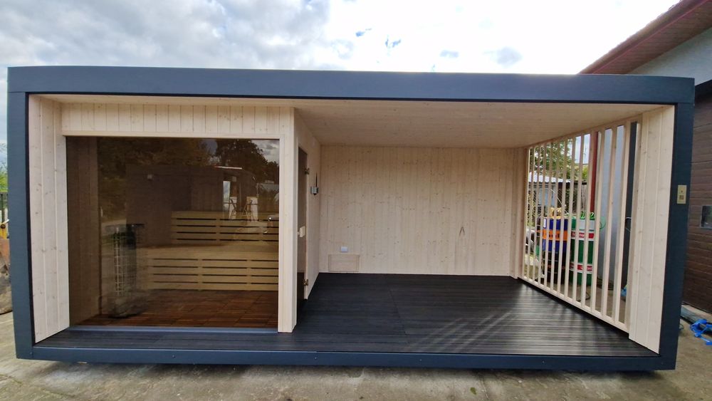Sauna zewnętrzna ogrodowa Kompleks Wypoczynkowy SPA