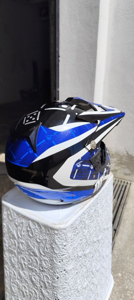 Capacete mota 57cm Tam S