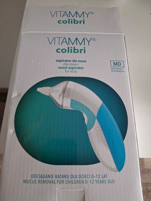 Elektryczny aspirator do nosa vitammy colibri