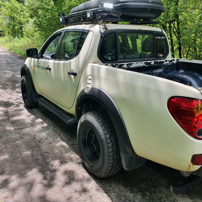Mitsubishi L200 2.5d 4x4 offroad, off-road klimatyzacja