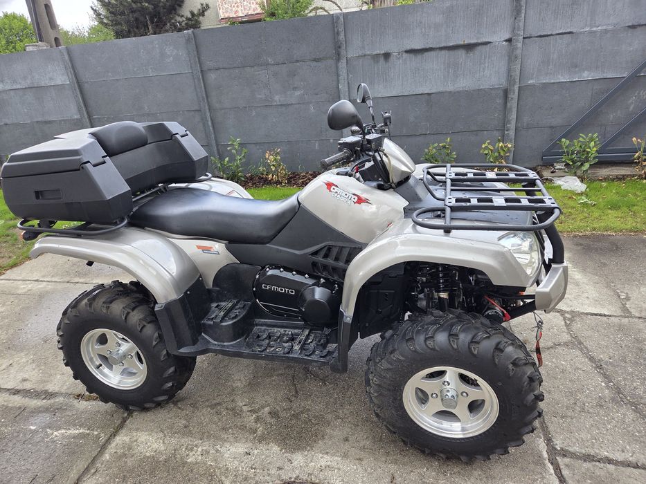 Cf Moto 500  Long 4x4 Dokumenty L7e 15kW. Jedyne 2100 km przebiegu!