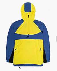 Nike Sportswear Hooded Woven Jacket Yellow/Blue BV5385-740 размер S