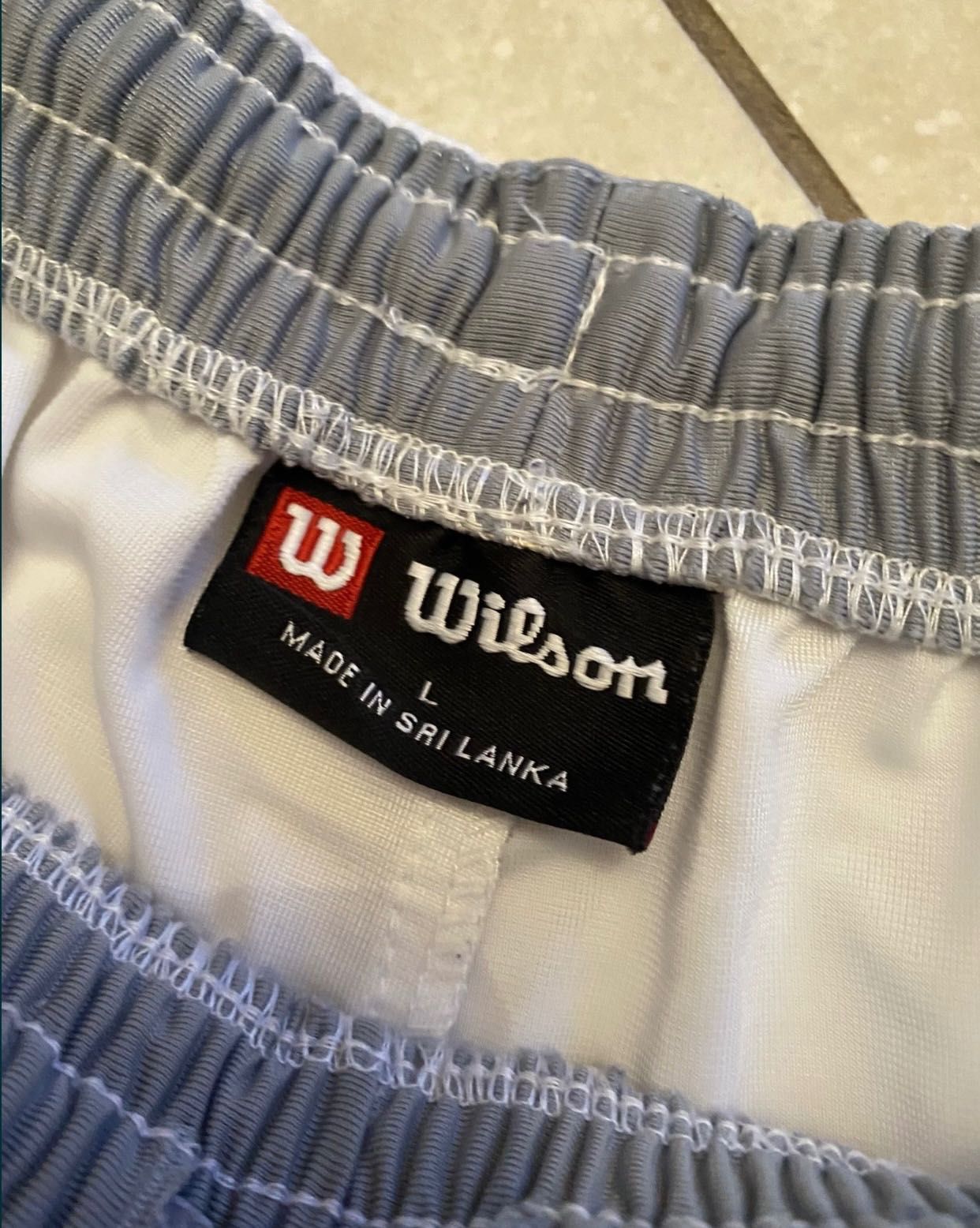 Wilson krótkie spodenki sportowe, tenisowe szorty L/XXL męskie szorty