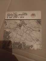 Kielce na mapach 1982 rok