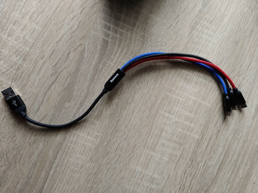 Powebank BASEUS 30000MAH PD 15W Kabel 3w1USB-C MICRO