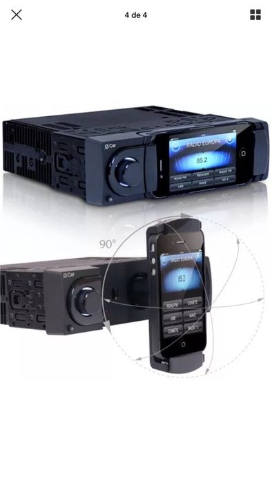 Rádio Apple Oxygen O2 +IPhone 4s 64gb