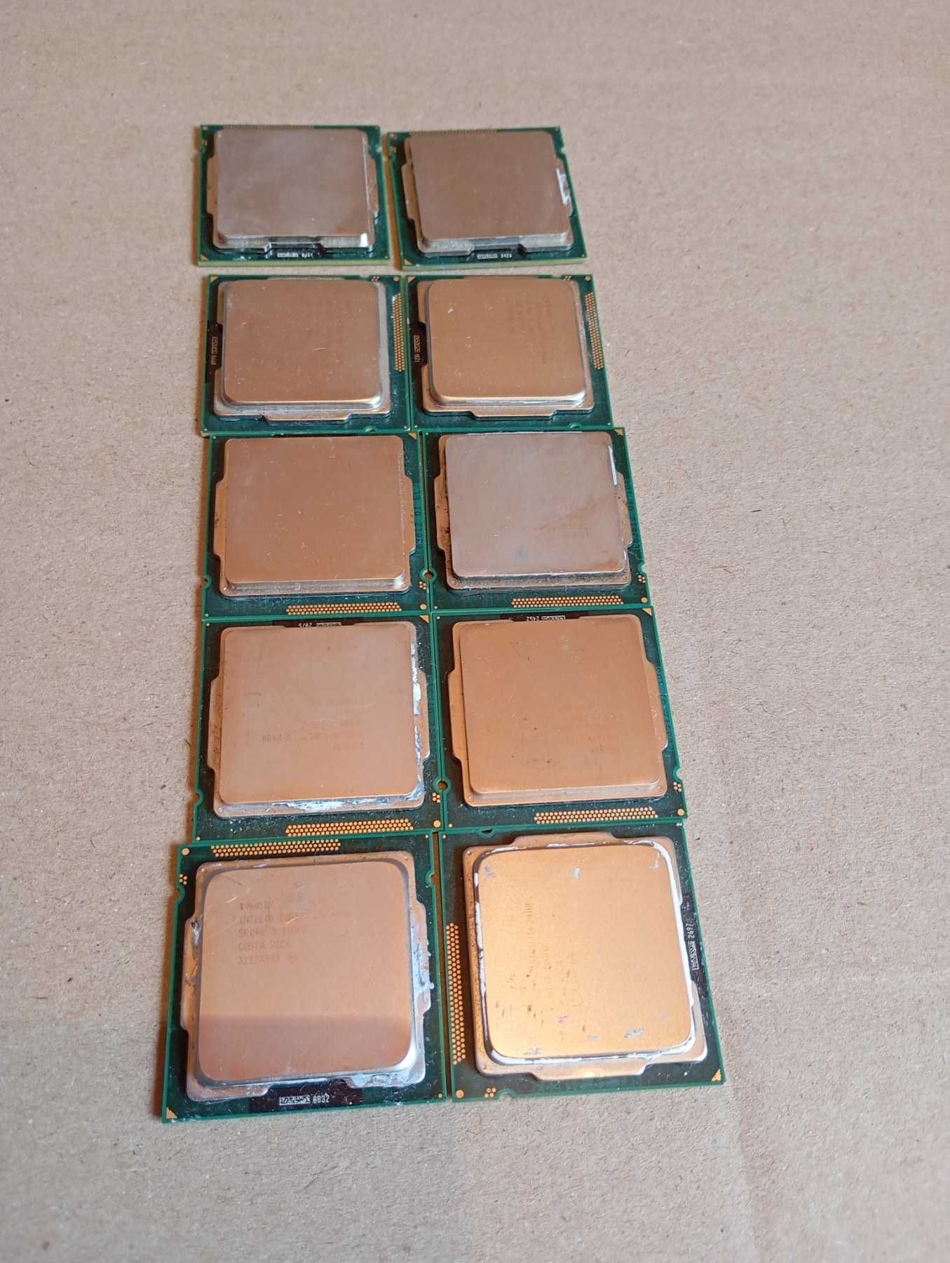 Одним лотом 10 шт процессоры  Intel Core i5-2400