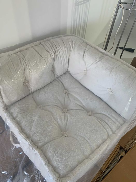 NOVO/NEW- SEM USAR- Sofá modular de canto de 5 peças