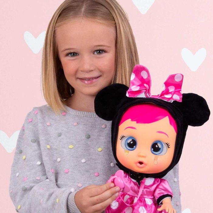 Кукла плакса пупс Край беби Дисней Минни Маус Cry Babies Minnie Mouse